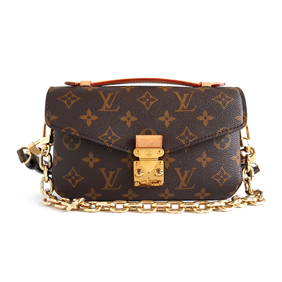 【95新】LV路易威登Pochette metis east west手袋M46279老花小邮差包单肩斜挎包女士300326AK17