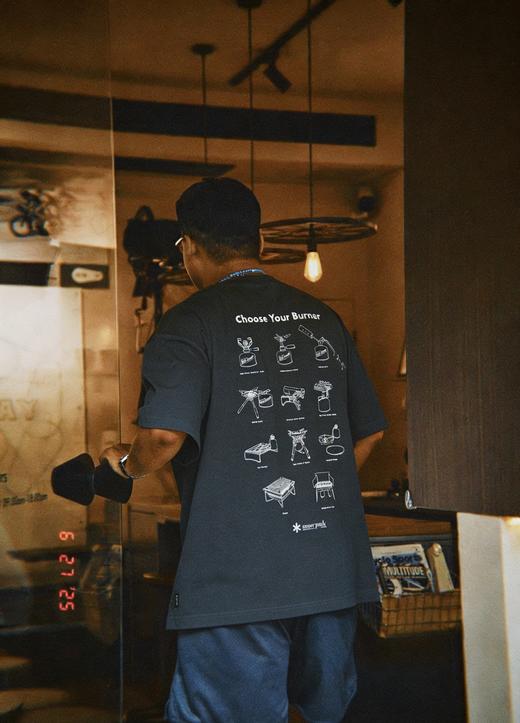 S.P 雪锋 印花限定 圆领短袖T恤TX622 商品图2