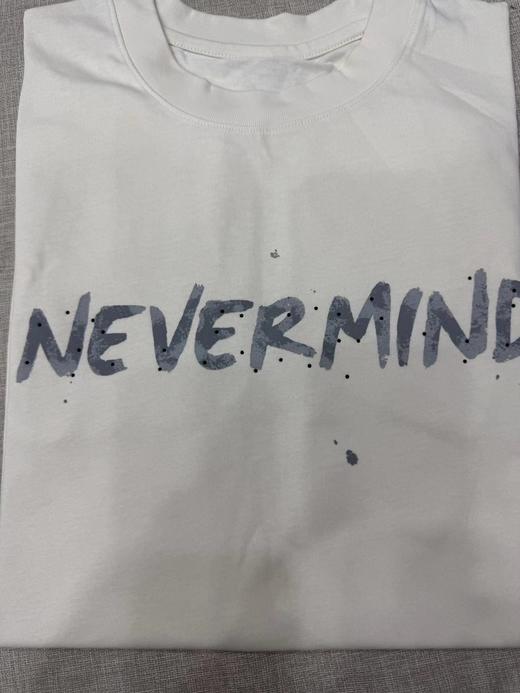 F033169春夏新品棉质雪花纹理美式印花宽松做旧水洗圆领短袖T恤 商品图13