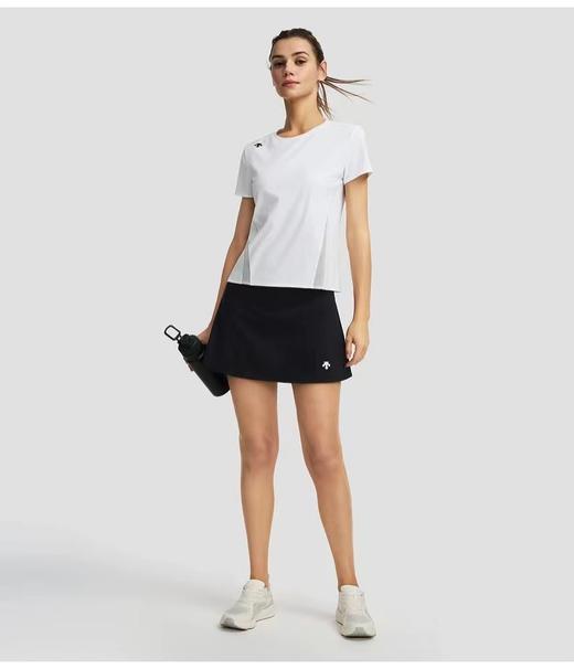 F033160春夏季新款吸湿快干运动梭织与针织相拼接女士短裙 商品图11