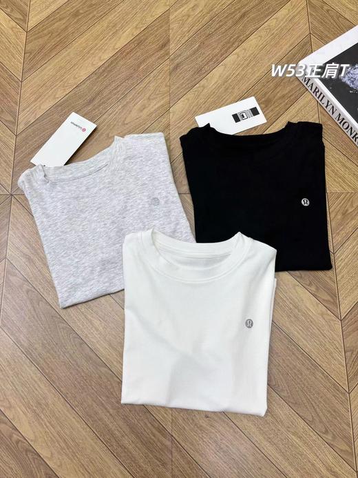 F033152一包3件装春夏季新款时尚百搭女士商务范正肩短袖T恤 商品图3