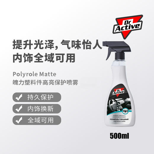 Dr.Active 炫动博士 魄力塑料件高亮保护喷雾 500ml 商品图0