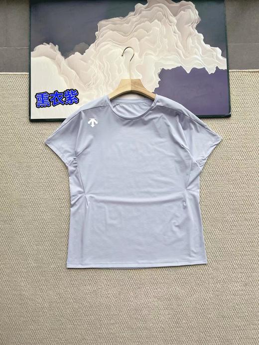 F033150春夏季新款日常搭配运动休闲马卡龙色系立体亲肤拼接剪裁户外T恤 商品图5