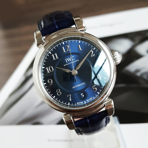 【95新】IWC 万国IW458312自动机械机芯日期显示36MM（女款）达文西系列精钢290126NJS10 商品图4