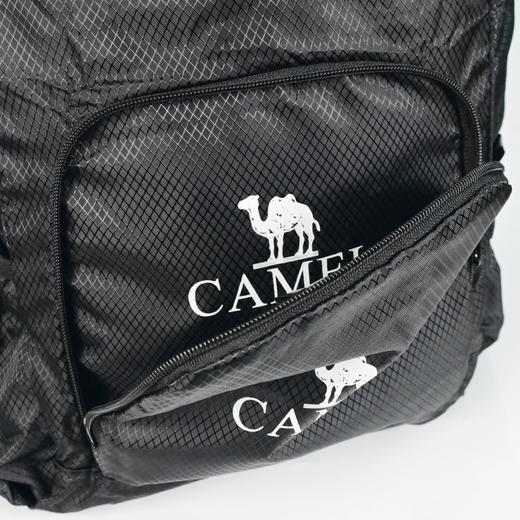 骆驼户外双肩包女背包旅行包轻量书包学生徒步旅游登山包黑色 商品图3