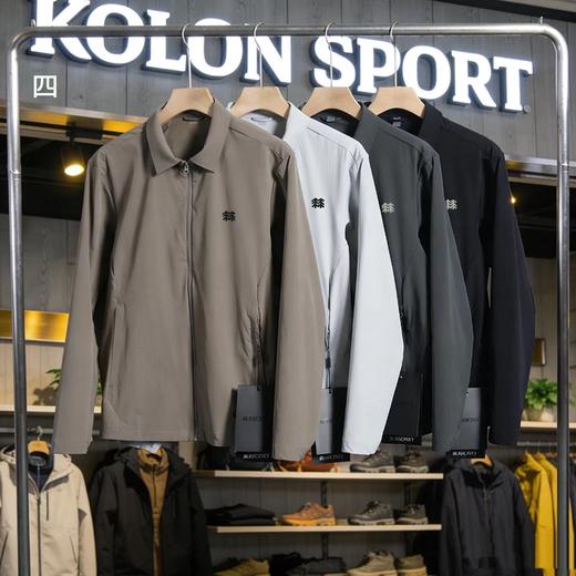 F033134春夏户外弹力防水透气轻量化商务休闲日常翻领防晒长袖外套 商品图0