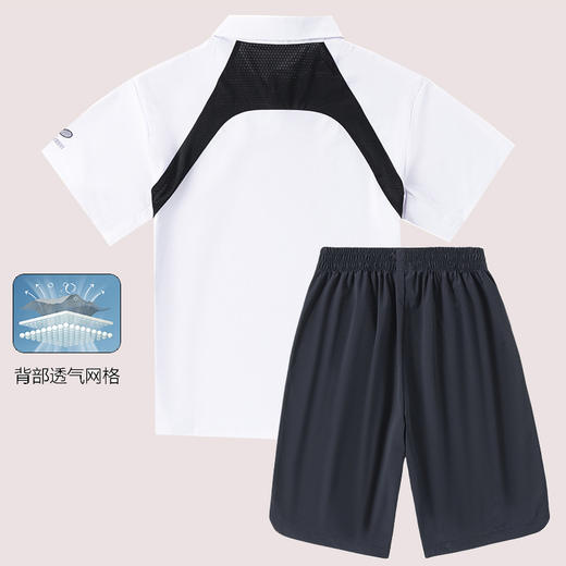 【MQD】男童夏季时尚短袖POLO衫套装 商品图1