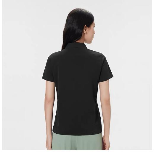 点此购买 可隆夏季男女款SECO3.0空气面料短袖POLO衫 bk 343825 商品图3