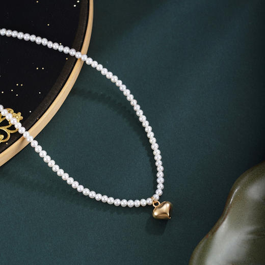 子佩集【珍爱恒久】银S925珍珠惜王妃耳钉【ZZXL050】双色2602 商品图2