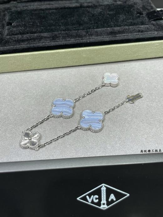 梵克雅宝  四花手链 紫玉髓 白贝母（XK） 商品图8