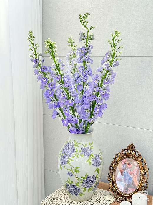 现货浅紫色大飞燕 支长65厘米 一扎5支 商品图0