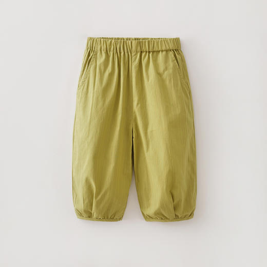 马克珍妮复古条纹女童休闲纯棉长裤2026年夏装新款560981 商品图1