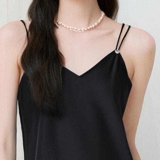 【商场同款】诗凡黎约会吊带裙2025夏新款气质连衣裙女3G4590831 商品图3