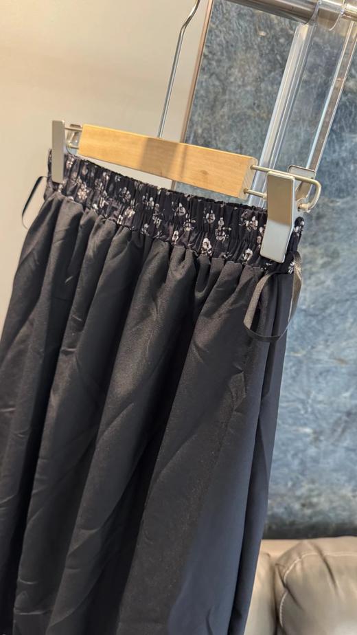 F033119春夏新款多层褶皱拼接设计灵动飘逸透气亲肤高腰A字大摆长裙 商品图6