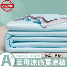 【A类母婴级！裸睡凉感被】类凉感夏凉被 抗菌冰丝夏被 宿舍空调被 儿童被礼品被 可机洗