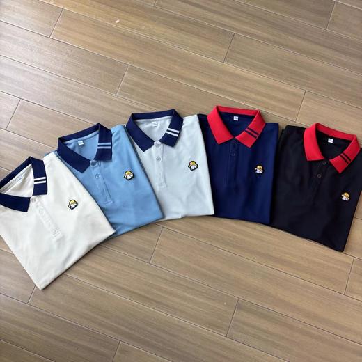 F033175夏季新款商务休闲时尚百搭翻领刺绣T恤短袖POLO衫 商品图0