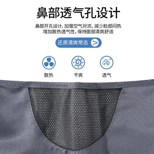 【透气不闷！有效遮阳】渔夫帽防紫外线遮阳钓鱼遮脸护颈一体防晒帽大檐帽子。xa 商品图3