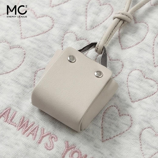 女装圆领爱心图案配小包卫衣-6201EW621201 商品图2