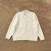 F033108夏季新款慵懒感男女情侣时尚暗纹浮雕老花长袖针织开衫 商品缩略图3