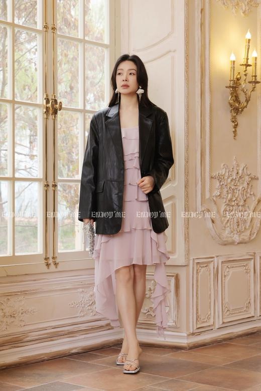 【门店同款】ENJOY夏季不规则下摆层次感吊带裙 170643973 商品图2