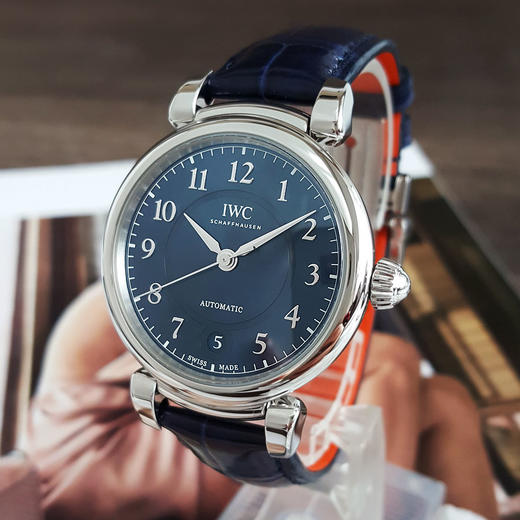 【95新】IWC 万国IW458312自动机械机芯日期显示36MM（女款）达文西系列精钢290126NJS10 商品图2