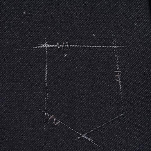 SDSA男装2026新款高贵轻奢潮牌几何线条磨破圆领短袖T恤百搭时尚 商品图4