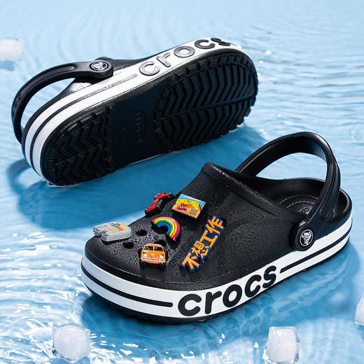 CROCS （卡骆驰）新贝雅 踩跟拖鞋 / 固定凉鞋”双穿模式 8色可选 商品图0