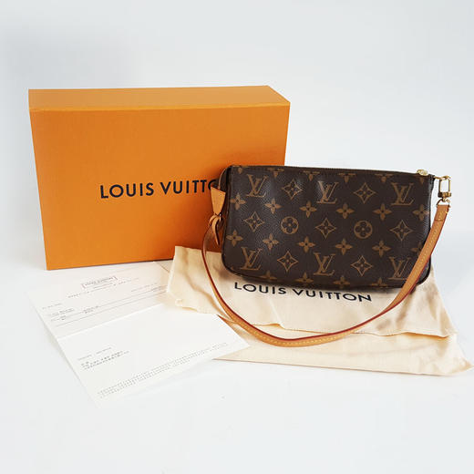 【95新】LV路易威登M40712老花大麻将腋下包单肩包女士270326TJ20 商品图1