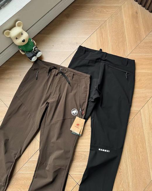 F0331115户外防风防泼水防刮耐磨立体剪裁软壳长裤 商品图7