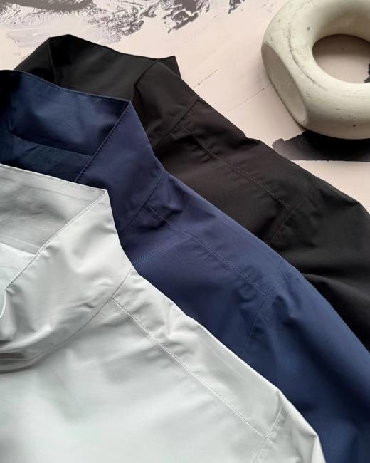 F0331103春季新款户外运动防风防泼水透气立领软壳夹克外套 商品图4