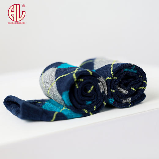 菱形格纹长袜-1208002 商品图2