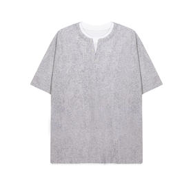 【新品上新】HX 夏季假两件圆领短袖T恤微宽松S102622690101