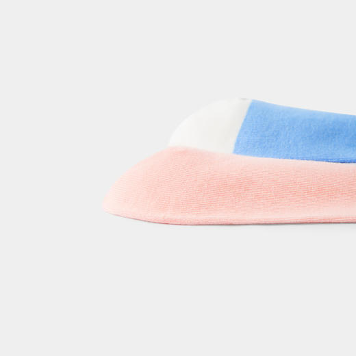 森马袜子女时尚撞色多巴胺学生袜柔软弹力抑菌短袜夏季棉袜4双装 商品图3