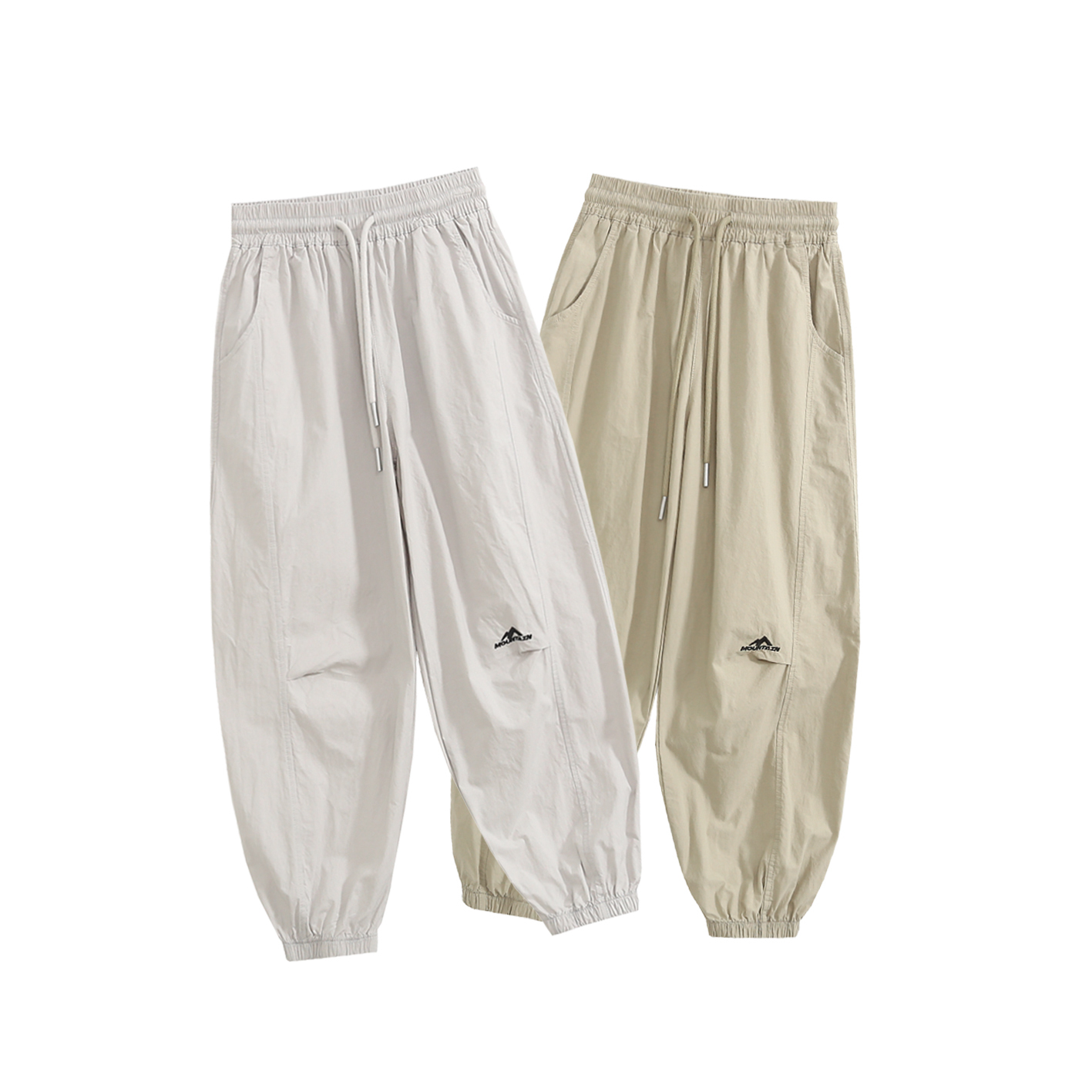 415-童梭织单长裤