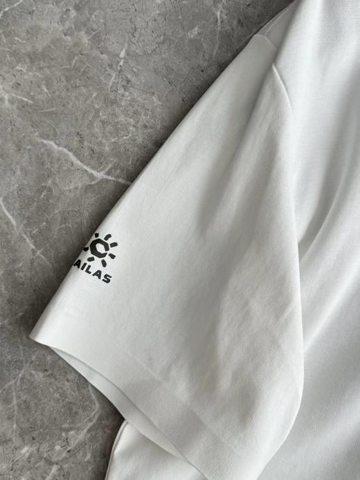 F0331108夏季新款时尚百搭亲肤压胶液氨无痕圆领短袖T恤 商品图12