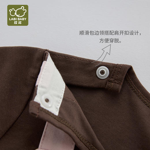 拉比童衣夏拉比熊背带连体衣j6LZBC103911 商品图3