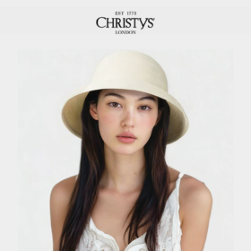 【2026新品】Christys'百年皇室品牌 天然草编织钟形草帽白