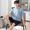 睡衣男士夏季莫代尔短袖短裤薄款青年家居服可外穿休闲夏天套装   JL-DRYA2647 商品缩略图2