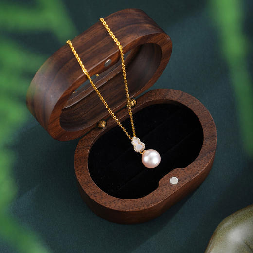 子佩集【珍爱福禄】银S925珍珠惜王妃套链项链【P3078】双色2602 商品图3