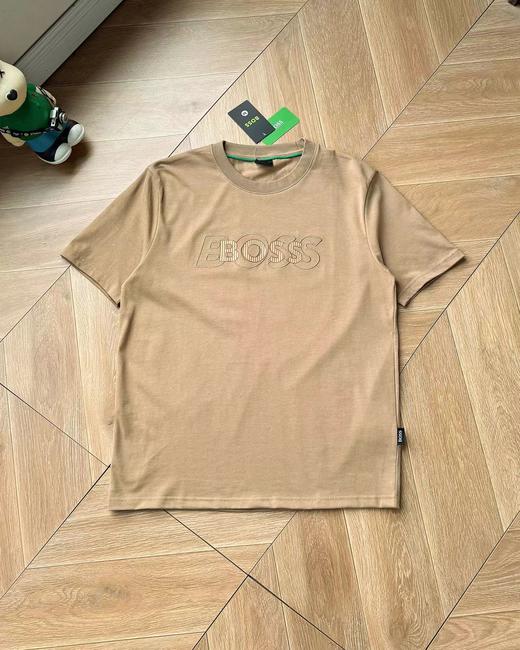 F0331118夏季新品日常三色立体刺绣字母LOGO短袖T恤 商品图11