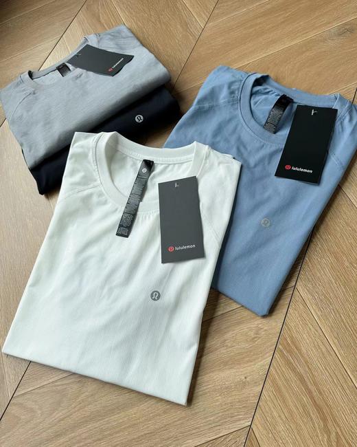 F0331117轻量化男士四色速干亲肤舒适拼色圆领短袖T恤 商品图3