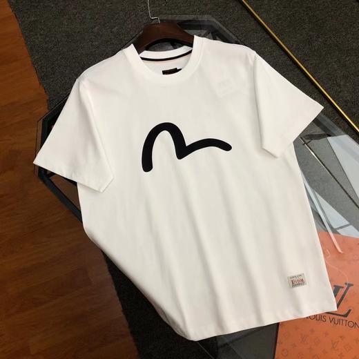 F033105夏季新款街头元素时尚百搭休闲达摩面孔与涂鸦印花T恤 商品图0