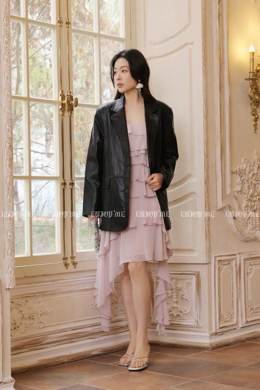 【门店同款】ENJOY夏季不规则下摆层次感吊带裙 170643973 商品图0