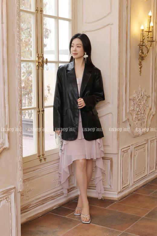 【门店同款】ENJOY夏季不规则下摆层次感吊带裙 170643973 商品图4