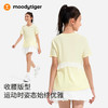 moodytiger女童花瓣短袖T恤夏季舒适透气导湿不闷汗62210115 商品缩略图3