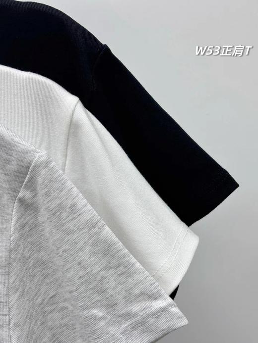 F033152一包3件装春夏季新款时尚百搭女士商务范正肩短袖T恤 商品图9