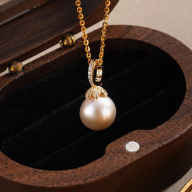 子佩集【璀璨仙踪】银S925珍珠惜王妃吊坠【G3316】双色吊环(不含链)2602