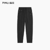 PINLI品立2026春季新款男纯色百搭松紧腰直筒休闲长裤GD262117034 商品缩略图5