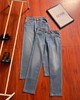 F033194春季新款复古商务休闲百搭日常通勤水洗牛仔裤长裤 商品缩略图0