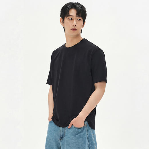 DRONKOO 2026 圆领净版修身短袖T恤 商品图2